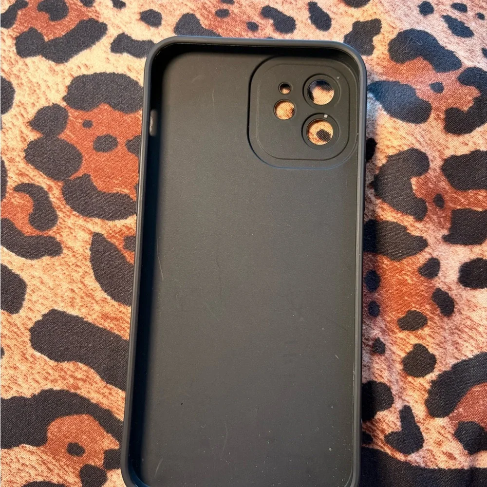 Cherry Leopard Print Phone Case